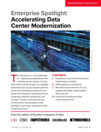 Relatório Spotlight: Acelerando a modernização do data center